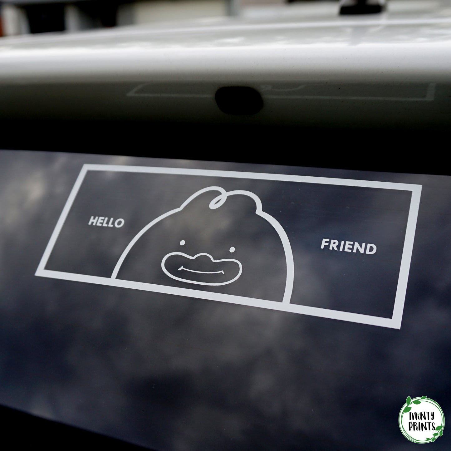 Hello Friend Vinyl Decal