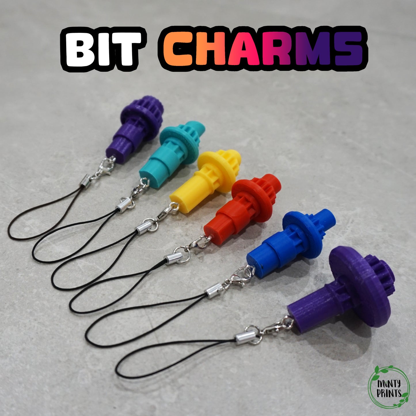 Beyblade X Bit Keychains